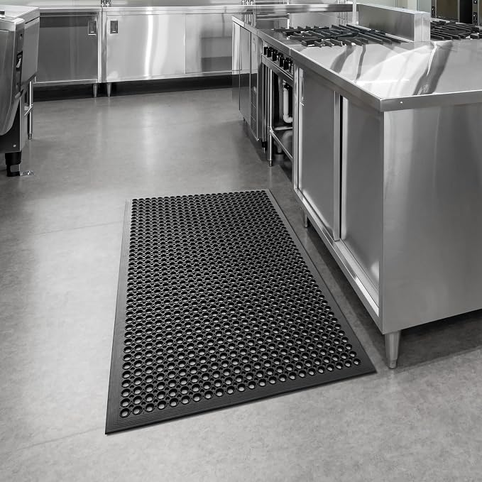 GRIDMANN Rubber Floor Mat, Non-Slip and Grease Resistant - Image 4