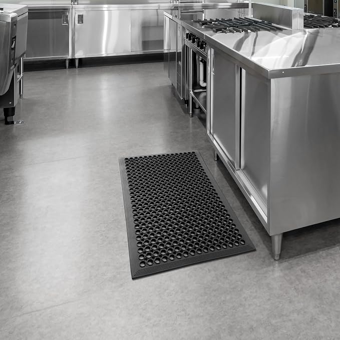 GRIDMANN Rubber Floor Mat, Non-Slip and Grease Resistant - Image 4