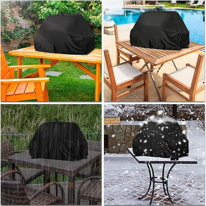 Grill Cover Fit for Charbroil Bistro Pro Tabletop Electric Grill, Dust-Proof - Image 7