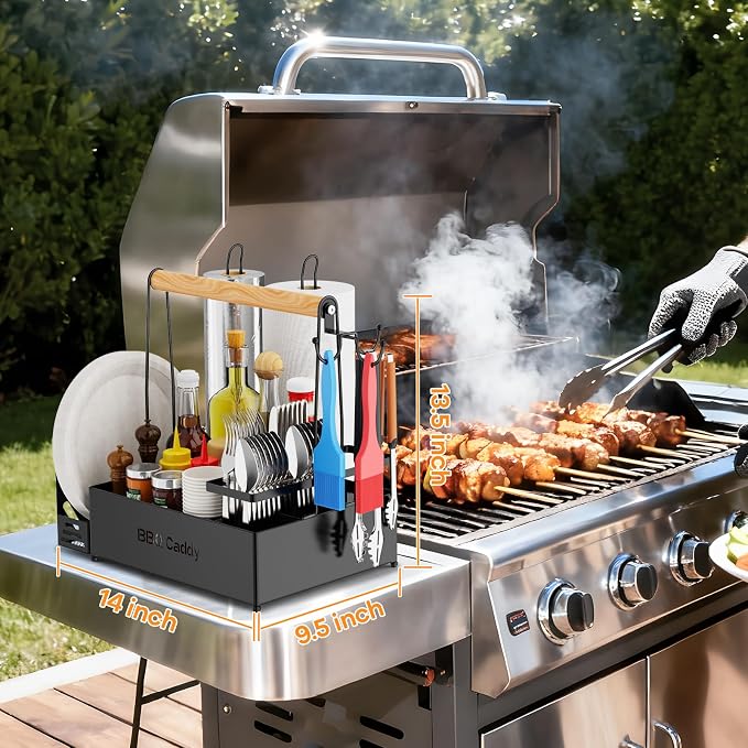 Grill Caddy, BBQ for Outdoor Grill - Image 2