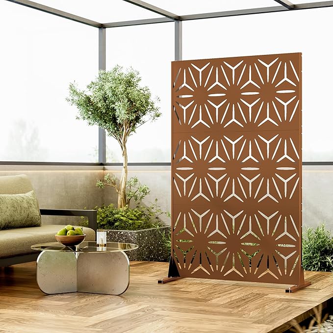 Heavy-Duty Outdoor Privacy Screen by QINPTWUT