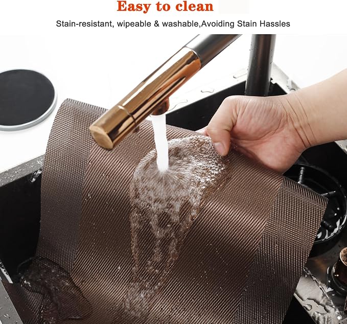Placemats Set of 12, Heat and Stain Resistant Indoor/Outdoor Place mats - Image 5