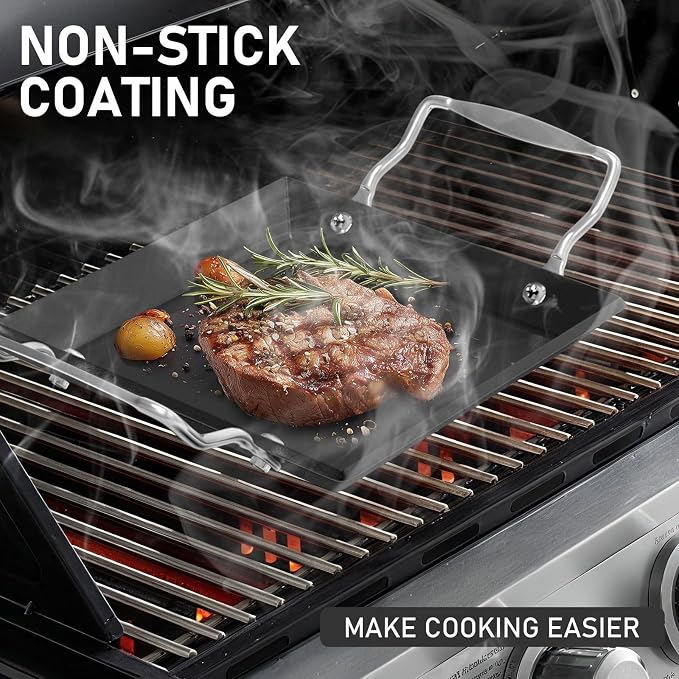 Utheer Upgraded Nonstick Cast Iron Griddle - Image 5