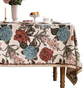 Designer French Linen Small Tablecloth by bilingaier