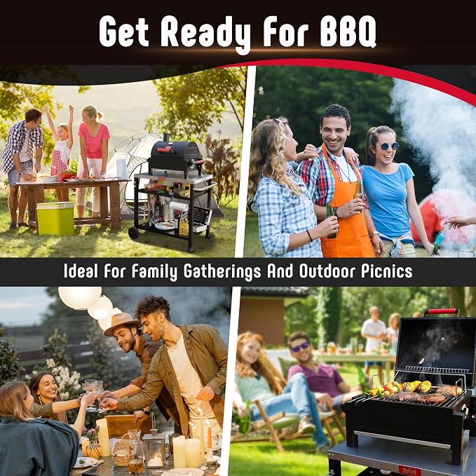 Portable Charcoal BBQ Grills - Image 7