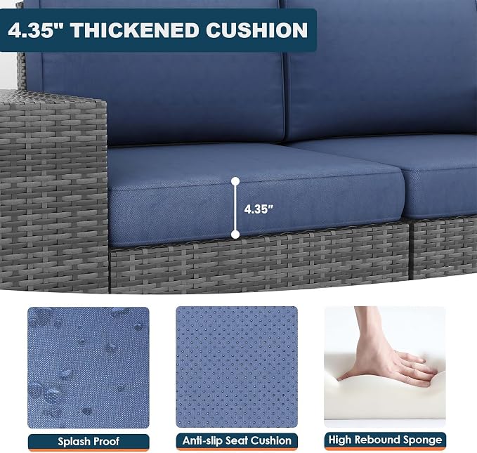 7 Piece Patio Furniture Set - Image 8
