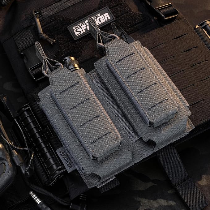 EXCELLENT ELITE SPANKER Tactical Open-Top Single/Double/Triple Molle Mag Pouch - Image 7