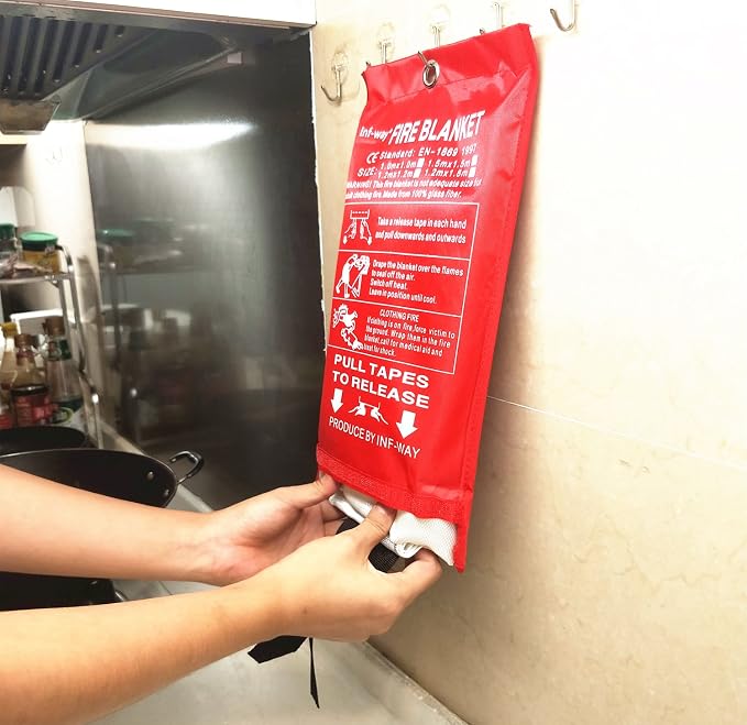 Inf-way Emergency Fire Blanket for Home and Kitchen, 5 Size for Choice - Image 5