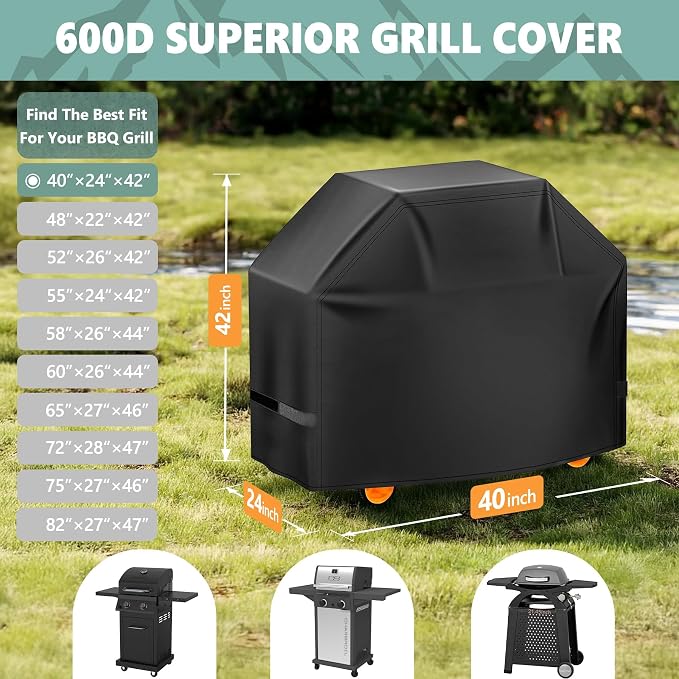 Grill Cover 40 Inch - Image 2