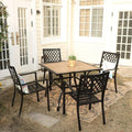Sophia & William Patio Table and Chairs Set, Outdoor Dining Set by SophiaWilliam