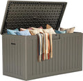 YITAHOME 200 Gallon Extra Large Deck Box, Double-Wall Resin Outdoor Storage Box by YITAHOME