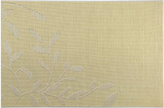 Gugrida Place Mats PVC Set of 6, Table Placemats Set of 6 PVC Washable Woven - Image 5
