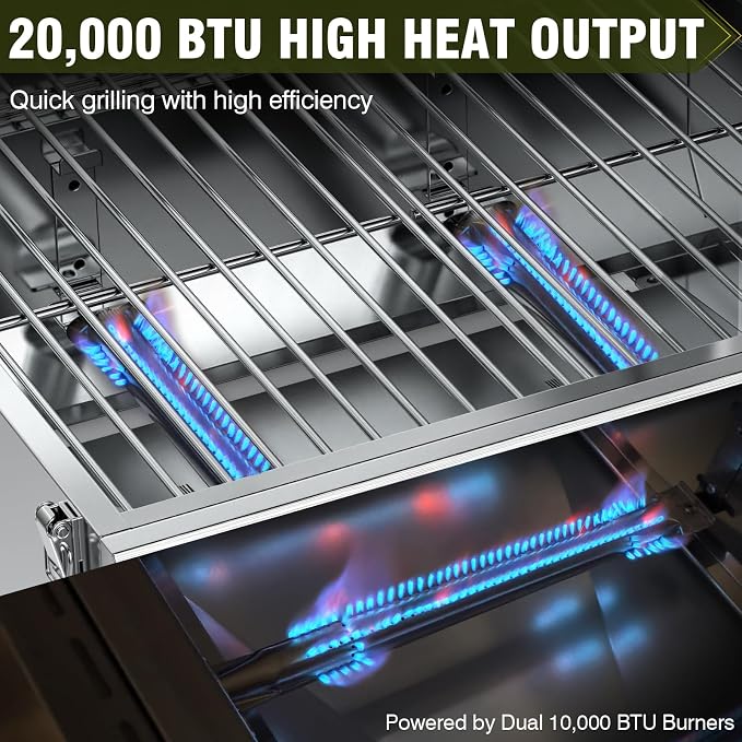 BESTFIRE Tabletop Gas Grill - Image 4