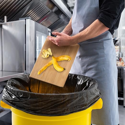 PRO&Family Commercial Round Trash Can - Image 7