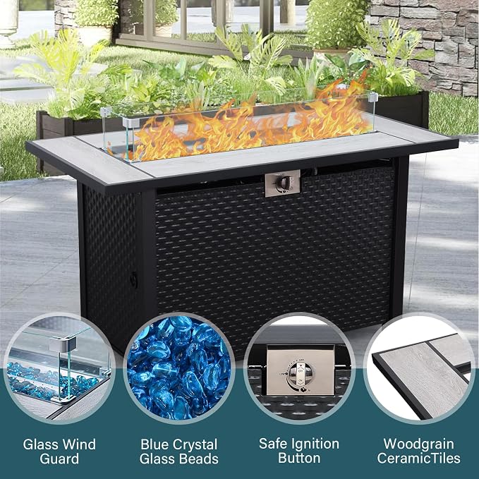 Patio Furniture Set 7 PCS Outdoor Patio Furniture - Image 3
