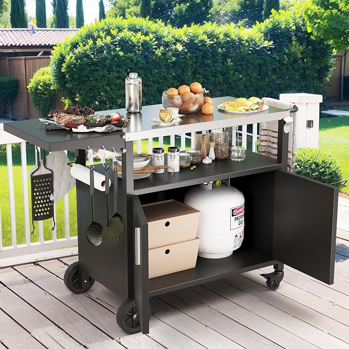 JY QAQA Outdoor Grill Cart - Image 6