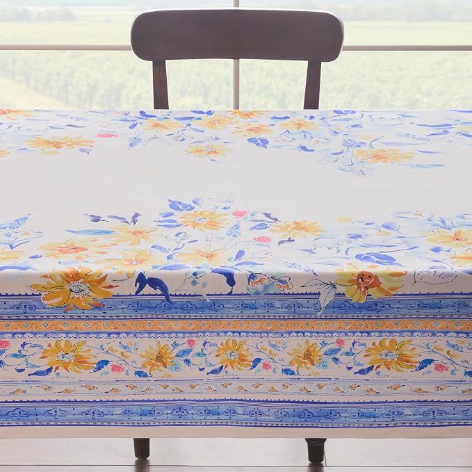 Maison d'Hermine Table Cloth Rectangle Table 100% Cotton Tablecloth - Image 8