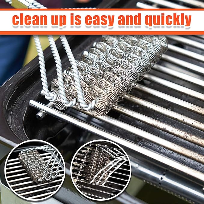 1 Pack 40901 Grill Steel Wire Cooking Grid Rock Grates Replacement Parts - Image 4