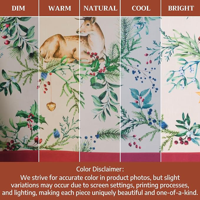 Maison d' Hermine Table Cloth Rectangle Table 100% Cotton 70 x 120 Inches Fall - Image 6