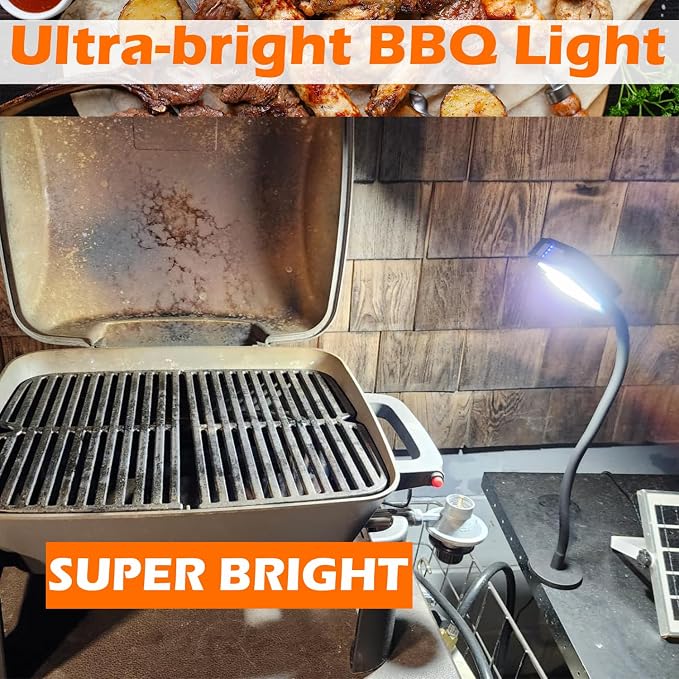 Rechargeable Grill Lights, Wider Illumination Magnetic BBQ Lights, Super Bright - Image 7
