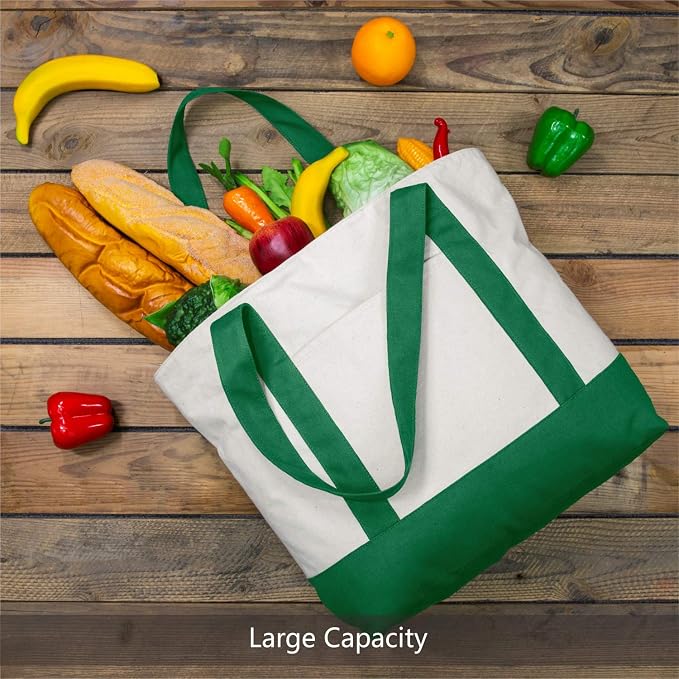 TOPDesign 1-Pack Canvas Tote Bag - Image 4