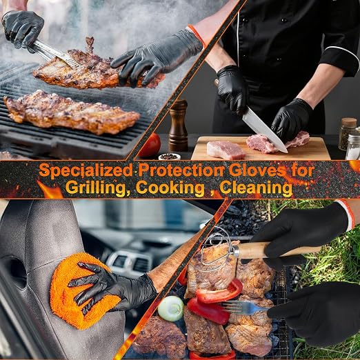 BBQ Gloves for Cooking Baking Grilling - Image 9