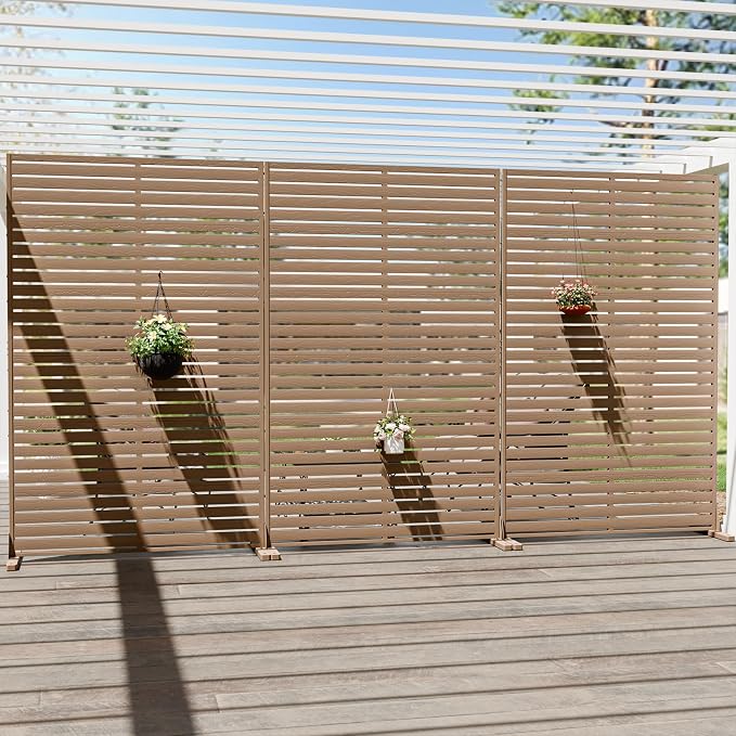 Privacy Fence Screen Outdoor Freestanding Privacy Panel, Room/Garden Divider - Image 2