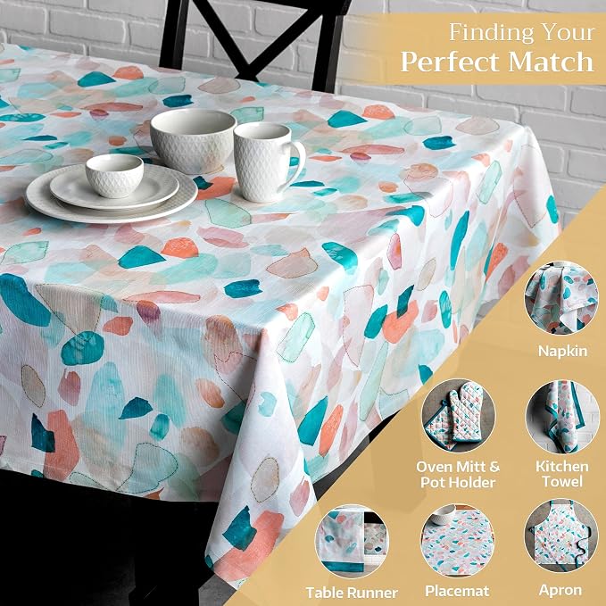 Maison d' Hermine Table Cloth Rectangle Table 100% Cotton 54 x 72 Inches - Image 5
