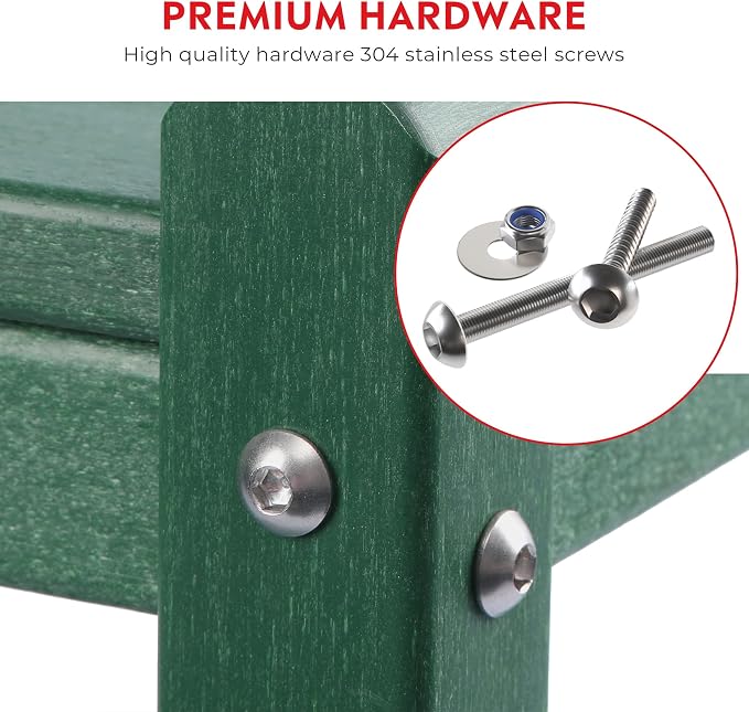 Costaelm Outdoor Side Table, 2-Tier Small Patio Coffee Tables - Image 7