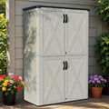 Greesum Outdoor Storage Cabinet, 50 Cu.Ft Deck Box Without Shelves, Waterproof by BuynowfromGreesum