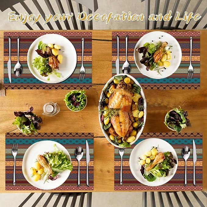 Faux Leather Placemats Set of 4 - Image 5