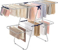 SONGMICS Clothes Drying Rack, Foldable 2-Level Laundry Drying Rack, by SONGMICSbySONGMICSHOME