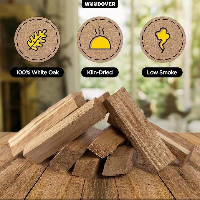 Pizza Oven Wood with Fire Starters - Image 2