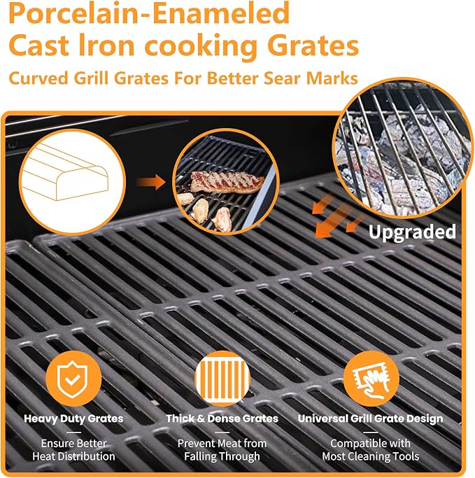 3-Burner Propane Gas BBQ Grill - Image 7
