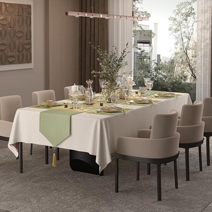 Table Cloth Rectangle Tables Decor 84''x60'' - Image 6