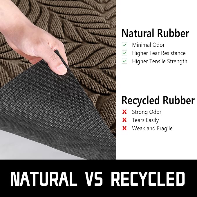 Yimobra 60x36 Large Door Mat Outdoor Indoor, All-Season Waterproof Door Mat - Image 7