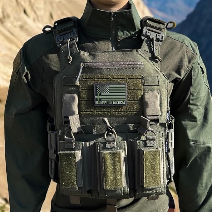 Redemption Crusader 2.0 Molle Quick Release Buckles Airsoft Vest - Image 4