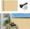3'x16.4'Balcony Privacy Screen Cover Fence Cover UV Protection Weatherproof by GardenLux