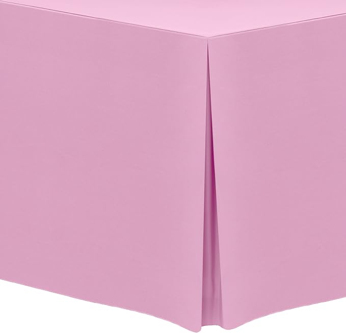 Ultimate Textile -2 Pack- 5 ft. Fitted Polyester Tablecloth by UltimateTextile