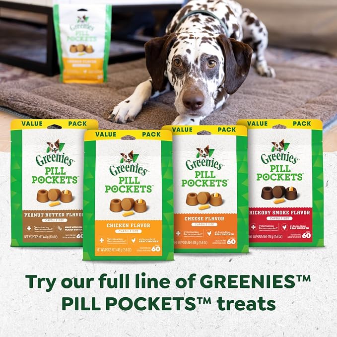 Greenies Pill Pockets for Dogs, Large Size Soft Dog Treats, Peanut Butter Flavor - Image 10