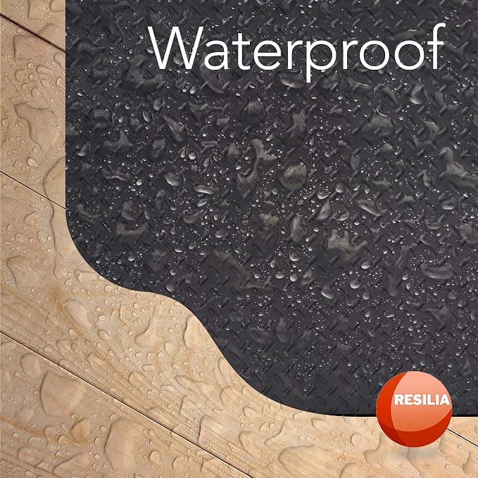 RESILIA Large Under Grill Mat – Heavy Duty, Reusable Outdoor Floor Protector - Image 5