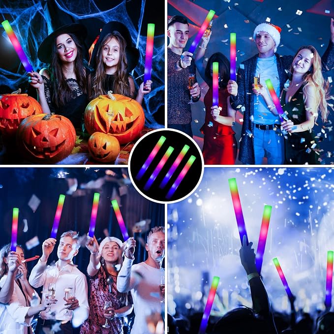 Glow Sticks Bulk, Light Up Batons Party Favors - Image 3