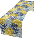 Dahlia Flower Table Runner by Unknown
