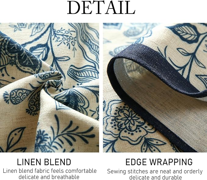 ISAENNE Designer French Linen Table Cloth - Image 4