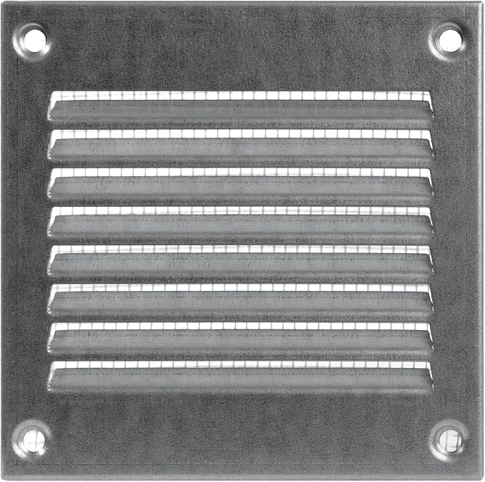 Vent Systems 4'' x 4'' Inch Galvanized Air Vent Cover by VentSystems