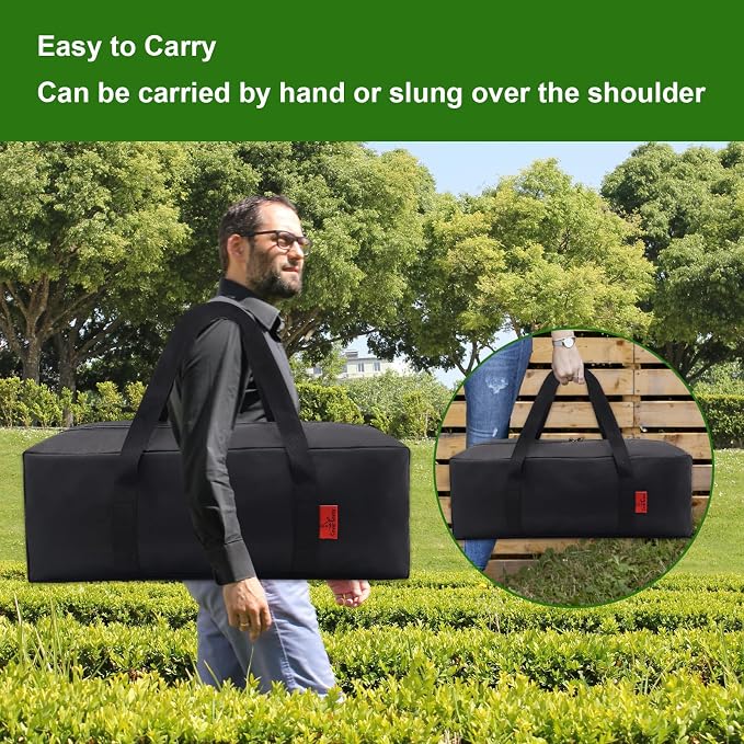 24" Grill Tool Organizer, BBQ Tool Storage Bag - Image 5