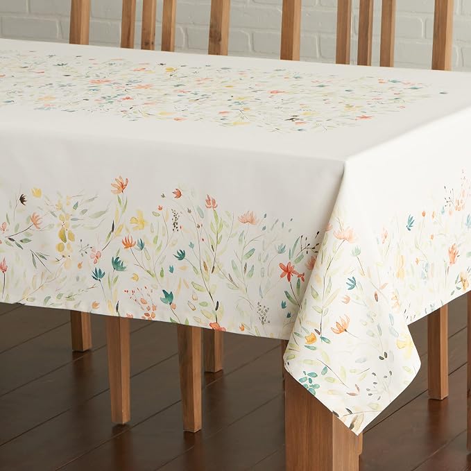 Maison d' Hermine Table Cloth Rectangle Table 100% Cotton 60 x 60 Inches - Image 9