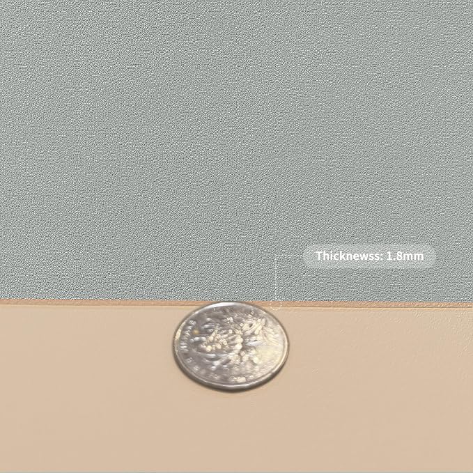 Leather Desk Mat, 1.8mm Thick, 12x42 Inch Desk Cover, Desk Protector Mat - Image 3