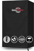 Heavy Duty Smoker Cover, 30 Inch – Waterproof, Weather Resistant, UV & Fade by GrillTough