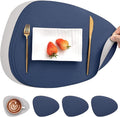 Myir JUN Placemats, Dual-Sided Placemats Waterproof Faux Leather Placemats Set by MyirJUN